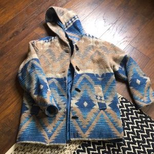Vintage Pendleton Style Wool Jacket